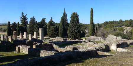 España, Andalucía, Itálica, Exedra