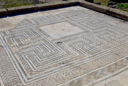 España, Andalucía, Itálica, mosaic