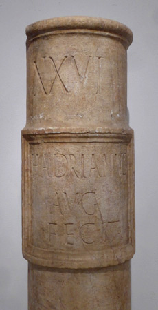 España, Sevilla, Museo Arqueólogo, milario, mile marker