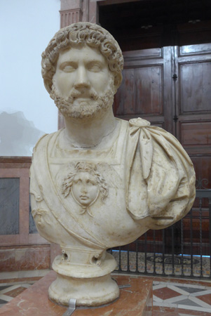 España, Sevilla, Museo Arqueológo, Hadrian, bust