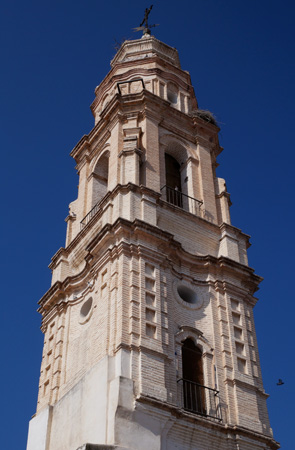 España, Spain, Andalucía, Écija, Iglesia de la Victoria, torre