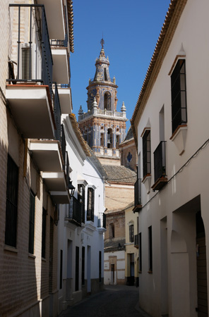 España, Spain, Andalucía, Écija, Iglesia de Santa María, torre