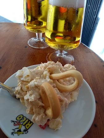 España, Spain, Andalucía, Écija, ensaladilla rusa