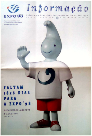 Portugal, Lisboa, Lisbon, Expo '98, Gil, mascot