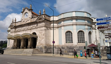 Rick Steves, guidebook research, Portugal, Coimbra, estação, comboio