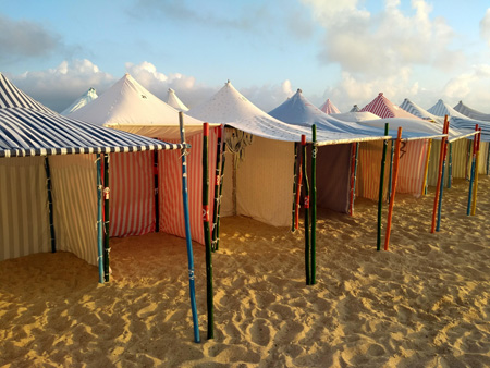 Rick Steves, guidebook research, Portugal, Nazaré, barracas