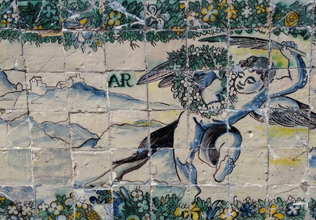 Portugal, Lisboa, Lisbon, Palácio Fronteira, Mascarenhas, azulejos