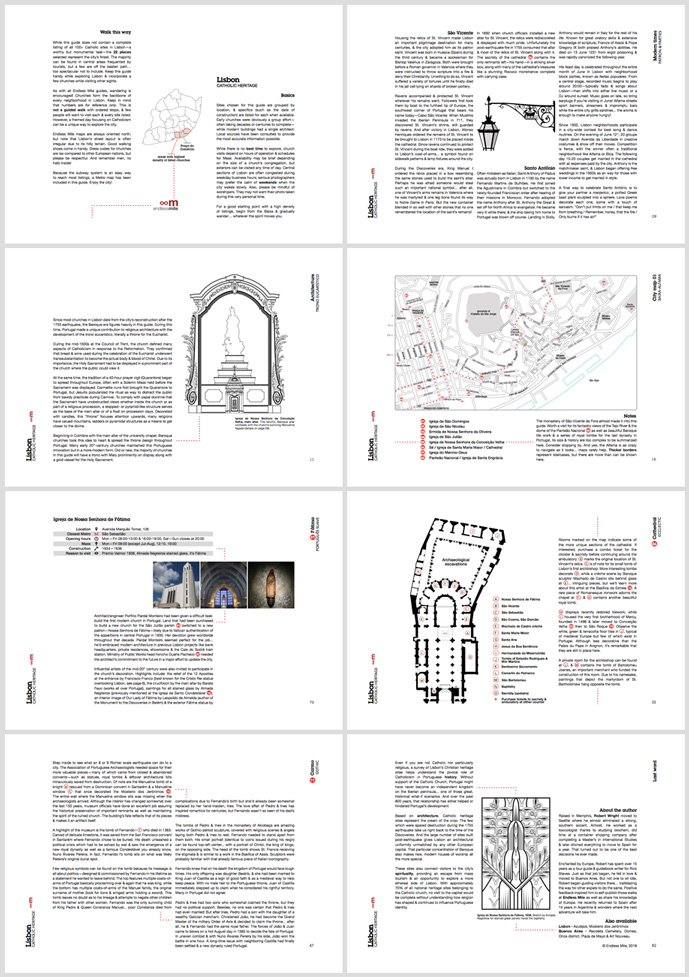 Endless Mile, Catholic heritage guide, contact sheet