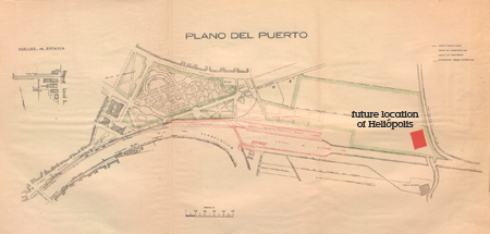 Heliópolis, plano, map, 1924