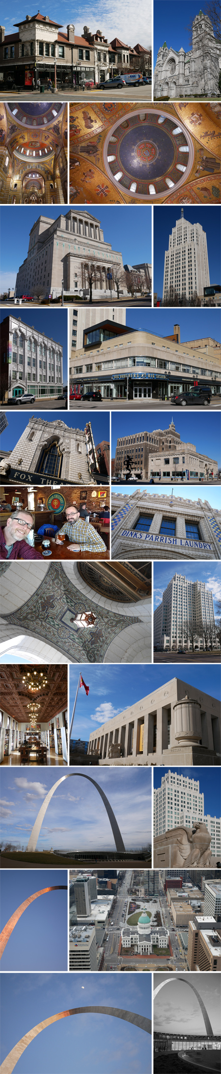 road trip, St. Louis, Missouri, Central West End, Gateway Arch