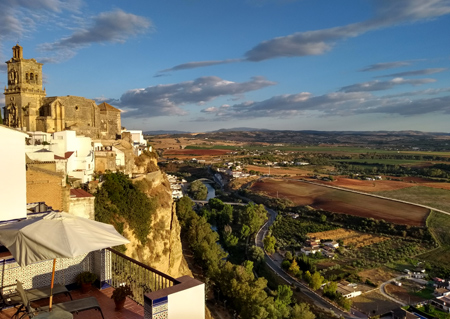 Arcos de la Frontera, panorama, Iglesia de San Pedro