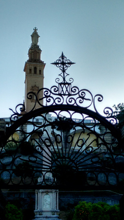 España, Spain, Andalucía, Sevilla, San Juan de Aznalfarache, Sagrado Corazón, monumento