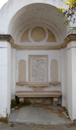 España, Spain, Andalucía, Sevilla, San Juan de Aznalfarache, Sagrado Corazón, monumento, Via Crucis