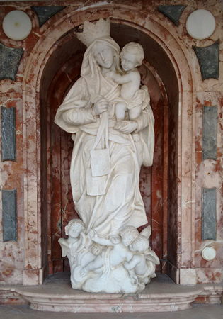 España, Spain, Andalucía, Sevilla, San Juan de Aznalfarache, Sagrado Corazón, monumento