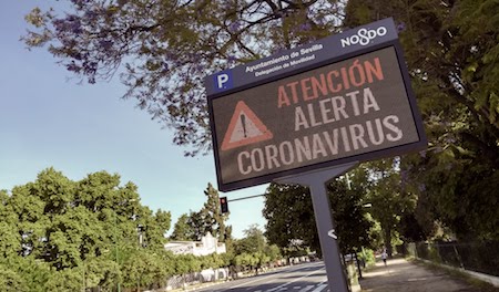 atención, coronavirus, Sevilla