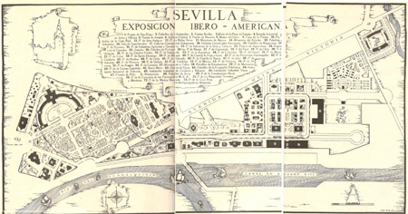 Sevilla, Spain, España, 1929, Expo, Parque María Luisa