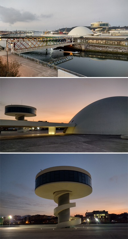 Spain, España, Asturias, Avilés, Oscar Niemeyer