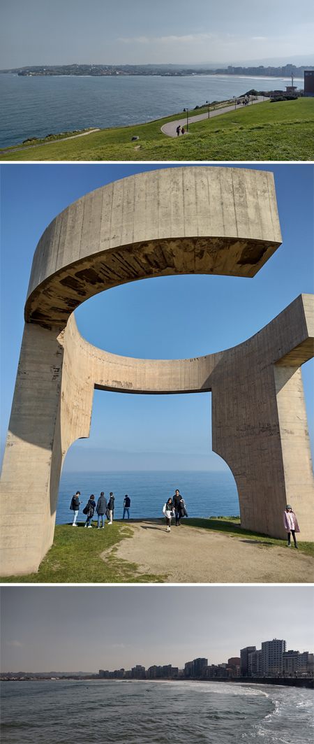 España, Spain, Asturias, Gijón, Chillida