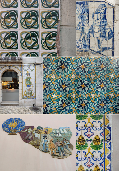 Setúbal, Portugal, azulejos, tiles