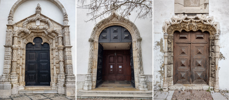 Portugal, Setúbal, religious, architecture, Manuelino, doors, portas