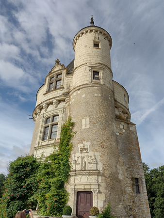 Chenonceau, castle, Loire, keep, tower