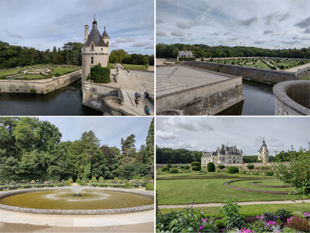 Chenonceau, castle, Loire, gardens