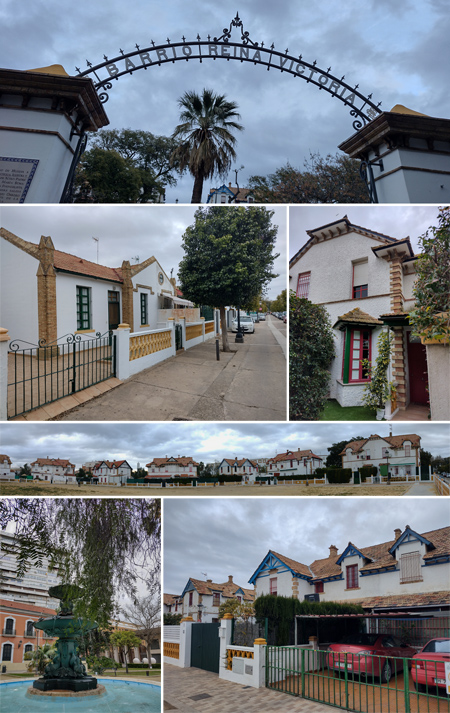 España, Andalucía, Huelva, Barrio Reina Victoria, Barrio Inglés