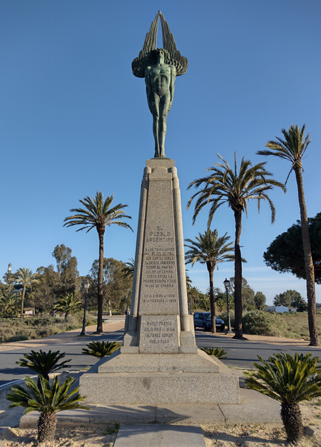 España, Andalucía, La Rábida, Plus Ultra, monument