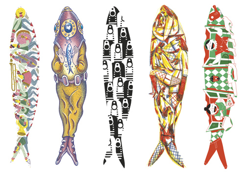 sardinhas, EGEAC, sardines, art contest