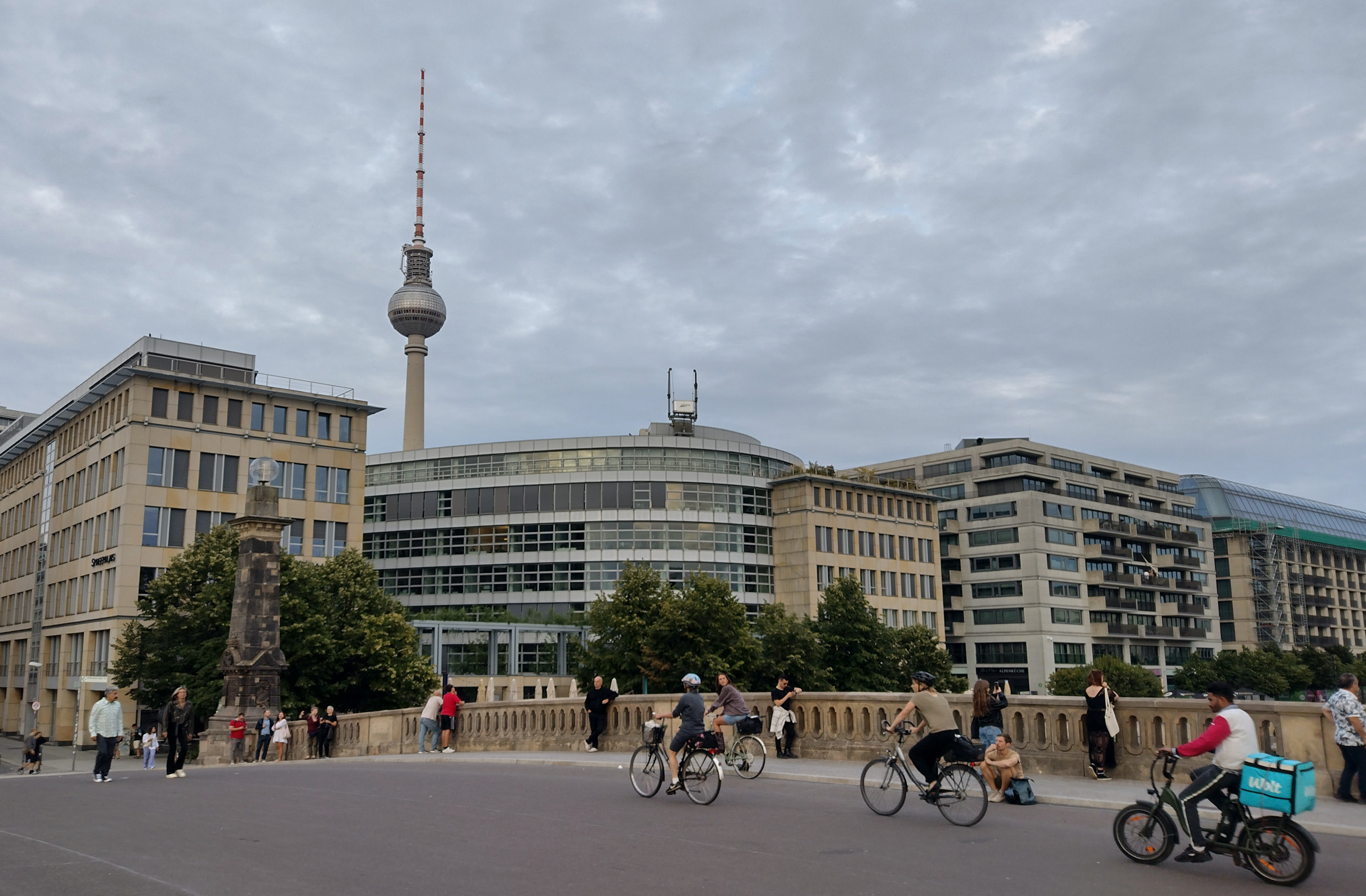 Germany, Berlin, Deutschland, bridge, Speer, river