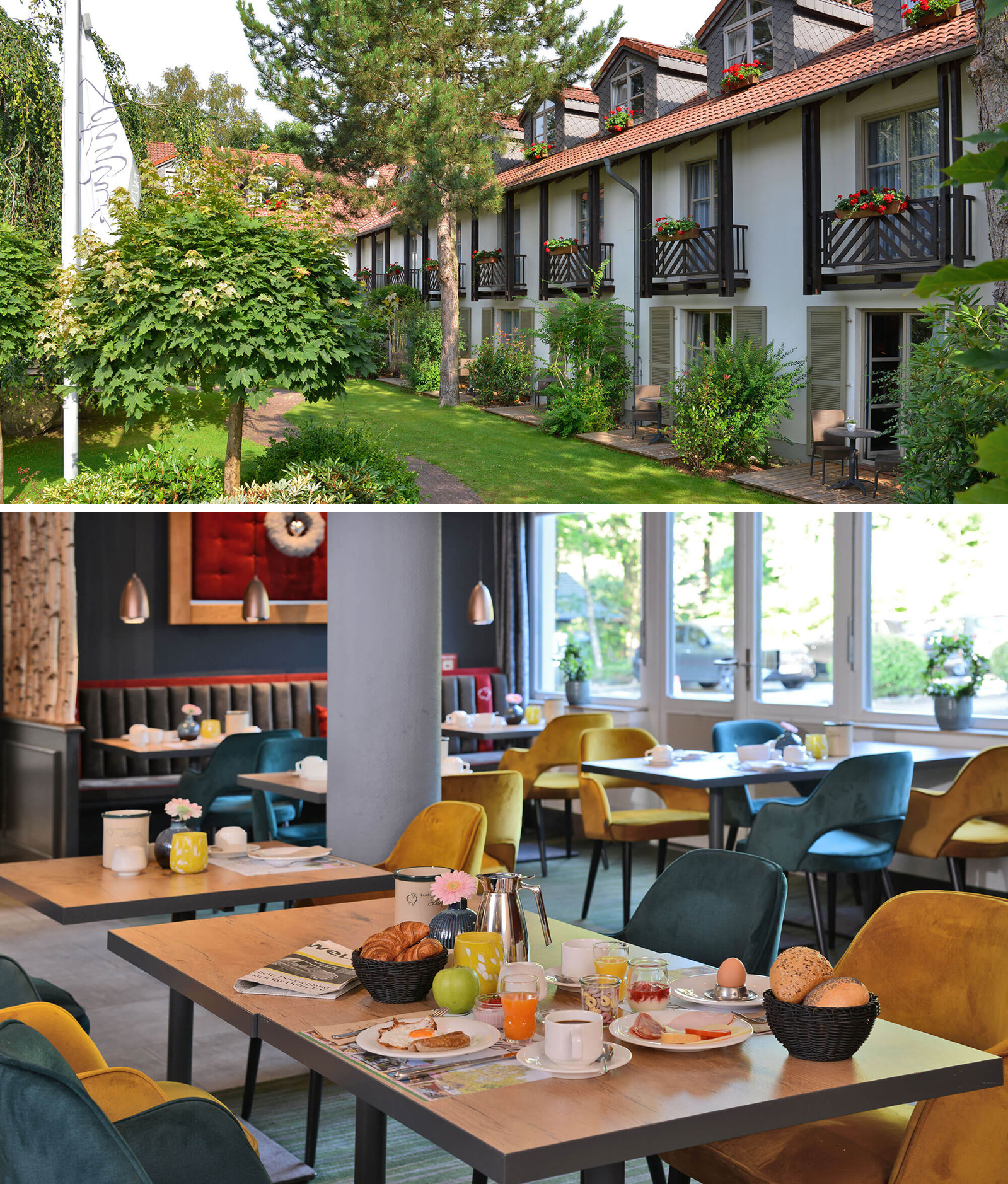 Germany, Deutschland, Niedersachsen, Lower Saxony, Schneverdingen, Landhotel Schnuck