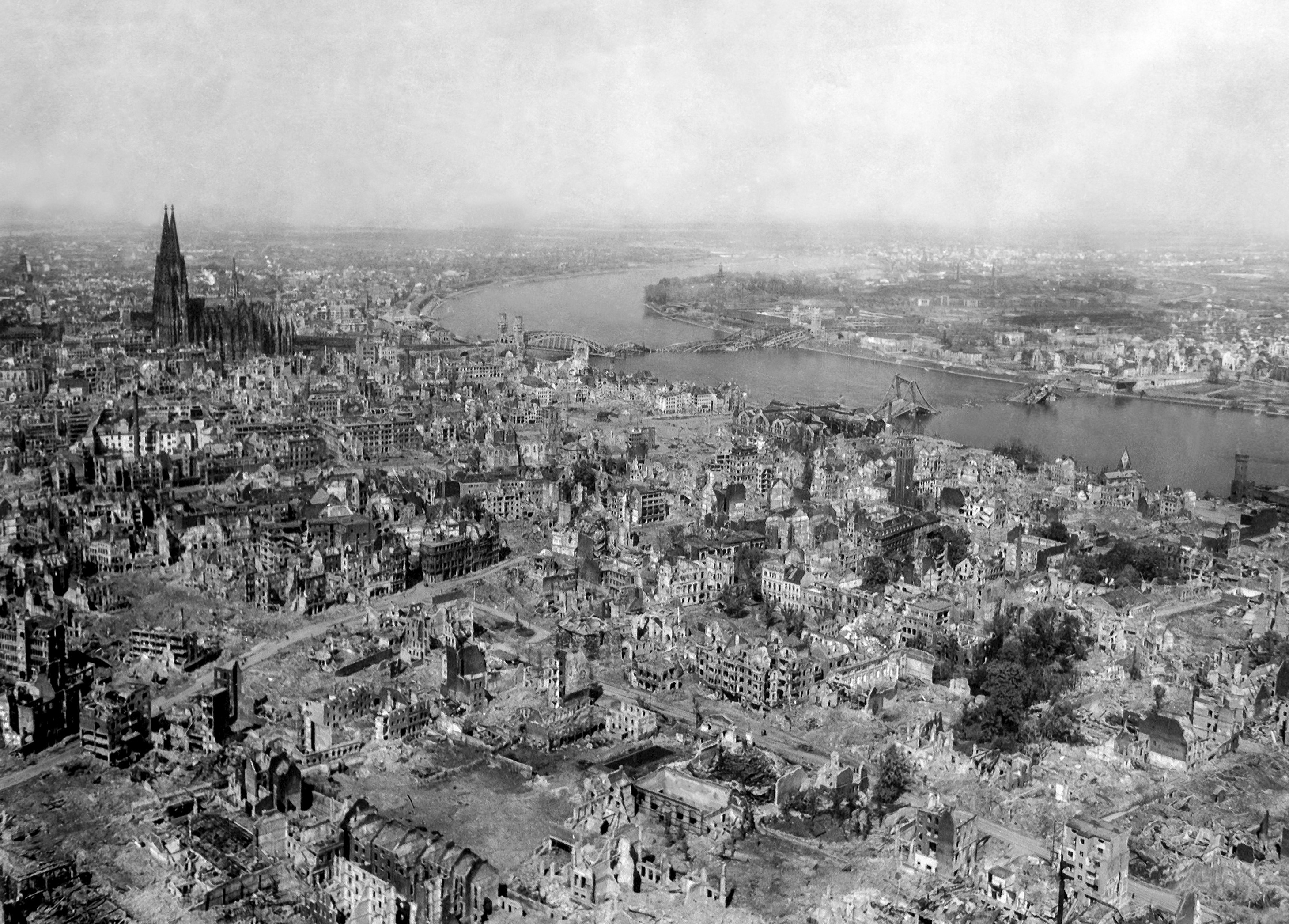 Köln, World War II, destruction