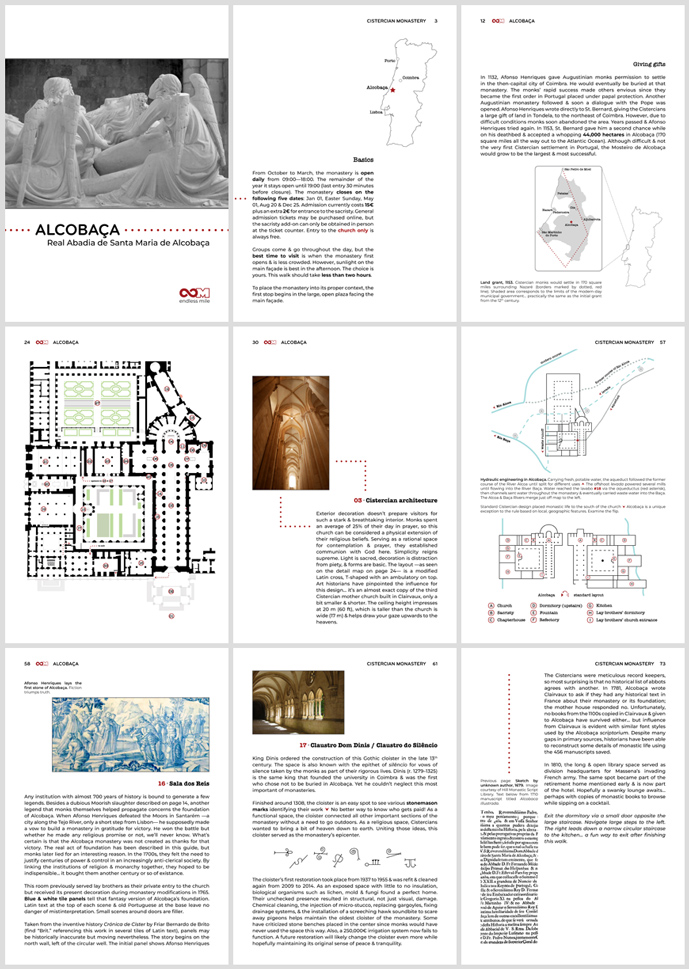 Endless Mile, Alcobaça, PDF, guide, guidebook, handguide