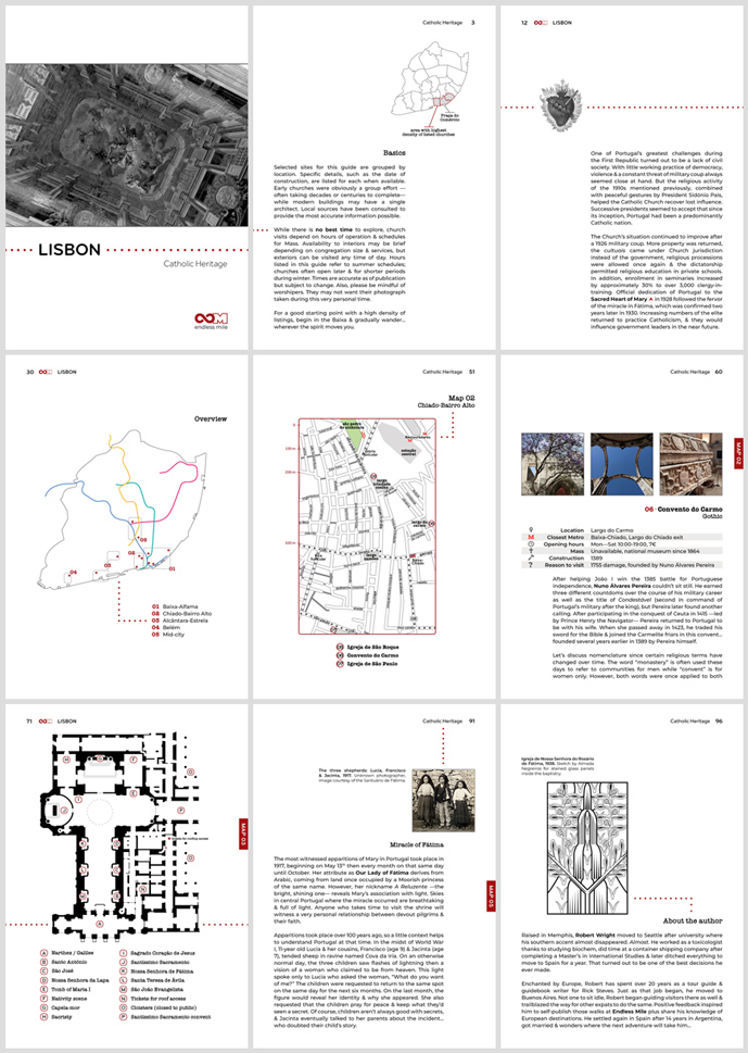 Endless Mile, Portugal, Lisboa, Lisbon, Catholic Heritage, PDF, guide