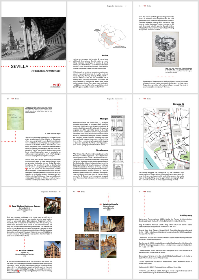Endless Mile, Sevilla, PDF, guide, guidebook, Regionalismo, architecture