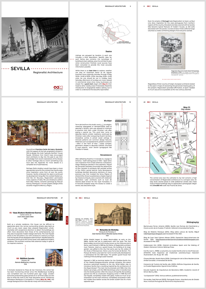 Endless Mile, Sevilla, PDF, guide, guidebook, Regionalismo, architecture