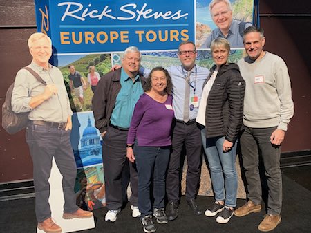 Robert Wright, Rick Steves, 2019 reunion