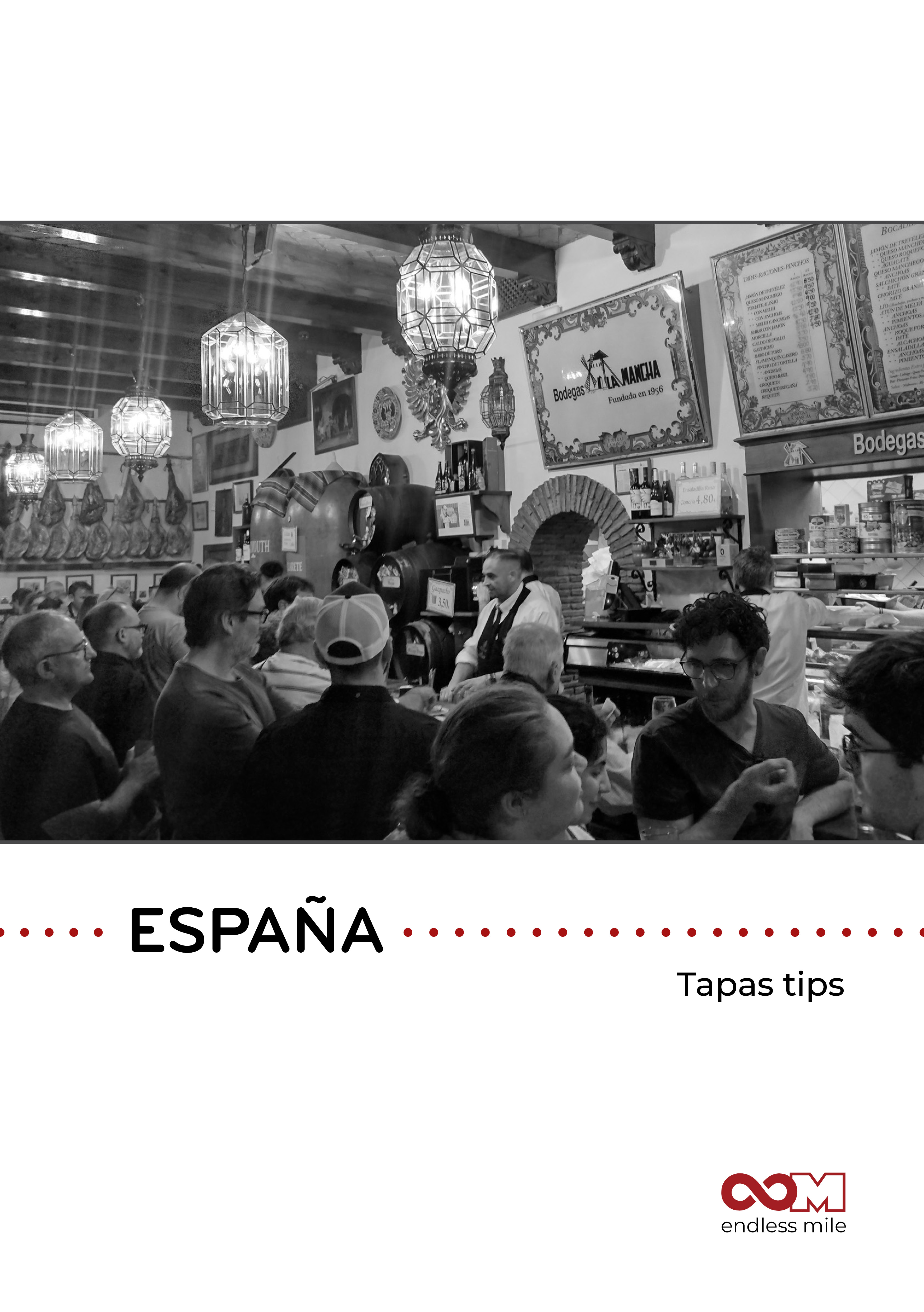 Endless Mile, Spain, guidebook, PDF, tapas tips